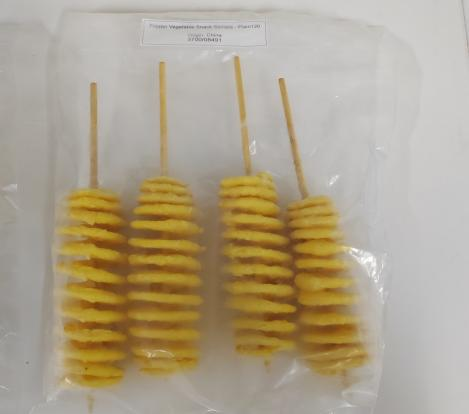 面食车间最新研发“薯塔”产品