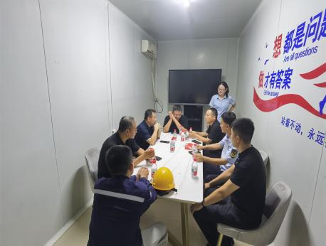 区应急管理局前往隆鑫健达成开展安全执法检查工作